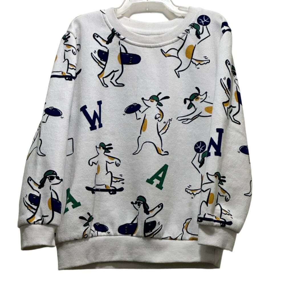 Boys Long Sleeves Sweat Shirt Size:3-4 y /104 cm